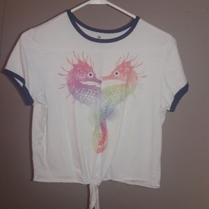 Cropped t-shirt